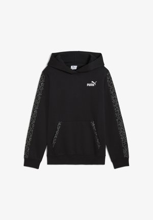 Pulover s kapuco - black