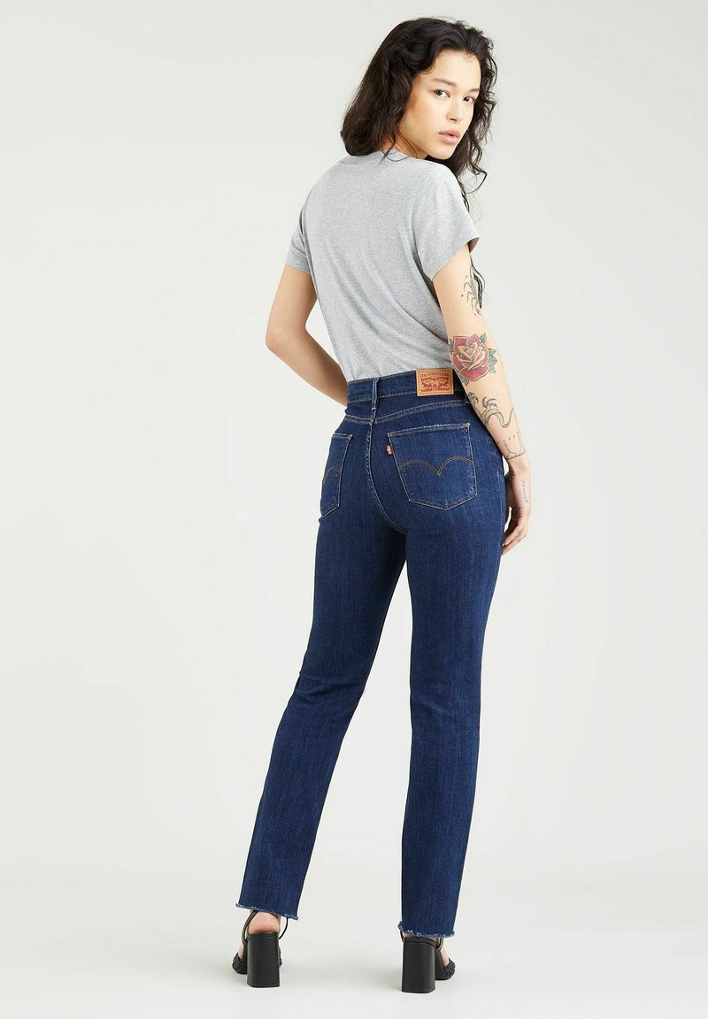 Damen Kleider | Levi's® CHELSEA HOUR Jeans Straight Leg darkindigo/dunkelblau - SC08871 Damen Kleider | Levi's® CHELSEA HOUR Jeans Straight Leg darkindigo/dunkelblau - SC08871