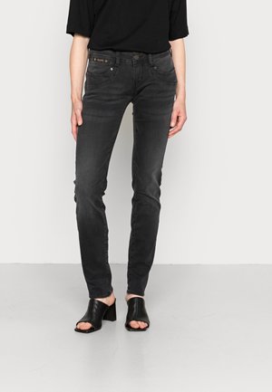 Slim fit jeans - black denim