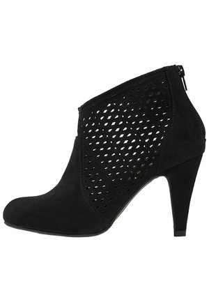 Bottines à talons hauts - black