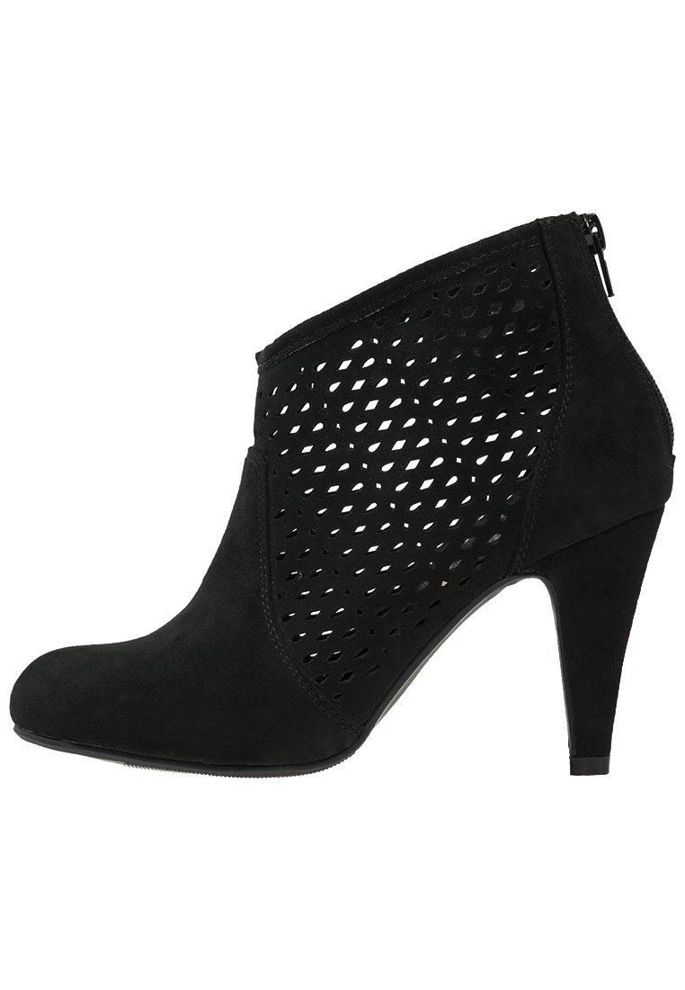 Anna Field Botines de tacón - black