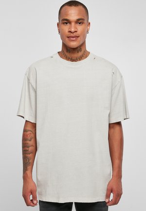 DISTRESSED - T-shirts - lightasphalt