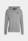 Cipzáras pulóver - medium grey heather
