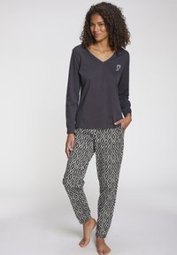 Vivance Langarmshirt - schwarz