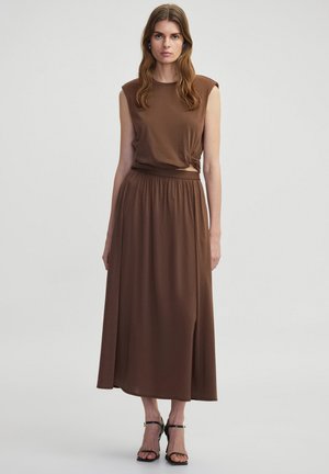 GATHERED - Gonna a campana - brown