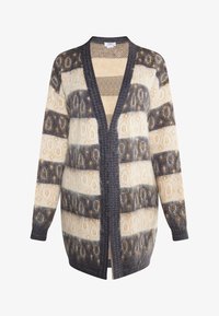 No seleccionado, anthrazit beige mehrfarbig