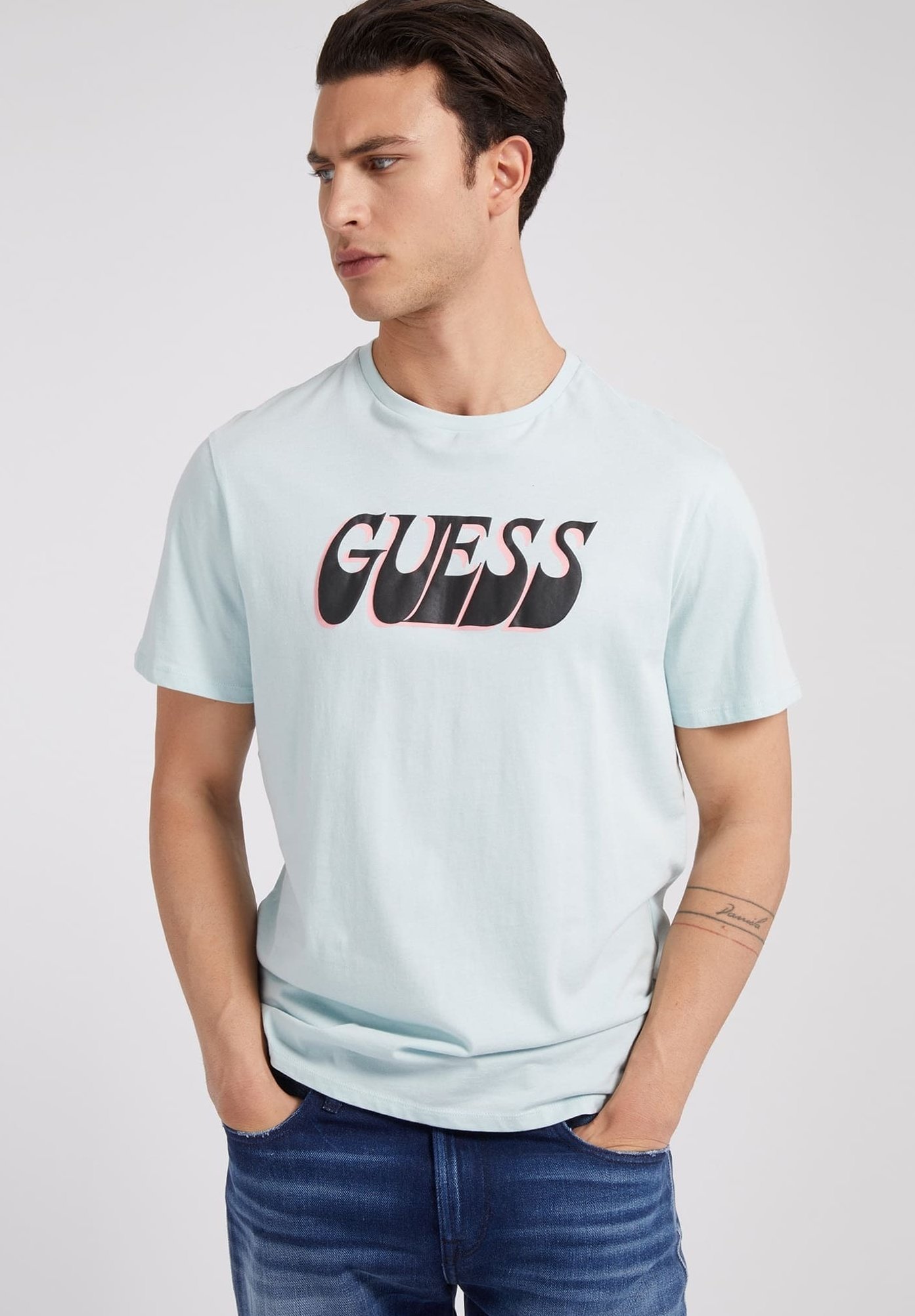 Guess T-shirts \u0026 polo's voor heren 