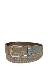 Belt - green metallic