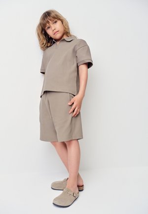 THE SET, 2 PACK SET - Polosärk - brown cream