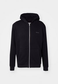 REGULAR ZIP HOODIE - Mikina so zipsom - black