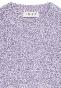 Wool & Co PARICOLLO MOULINÈ - Maglione - viola