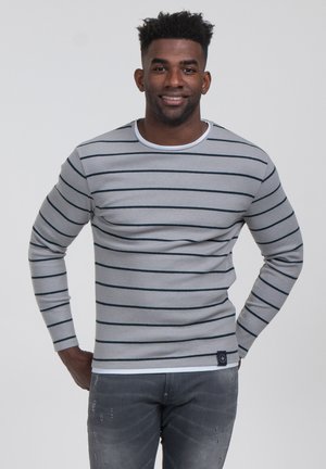 ORLANDO ROUND - Strickpullover - silver