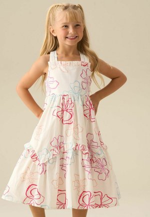 Angel & Rocket, REGULAR FIT - LETTIE PRINTED FLORAL DRESS - Hverdagskjole - white