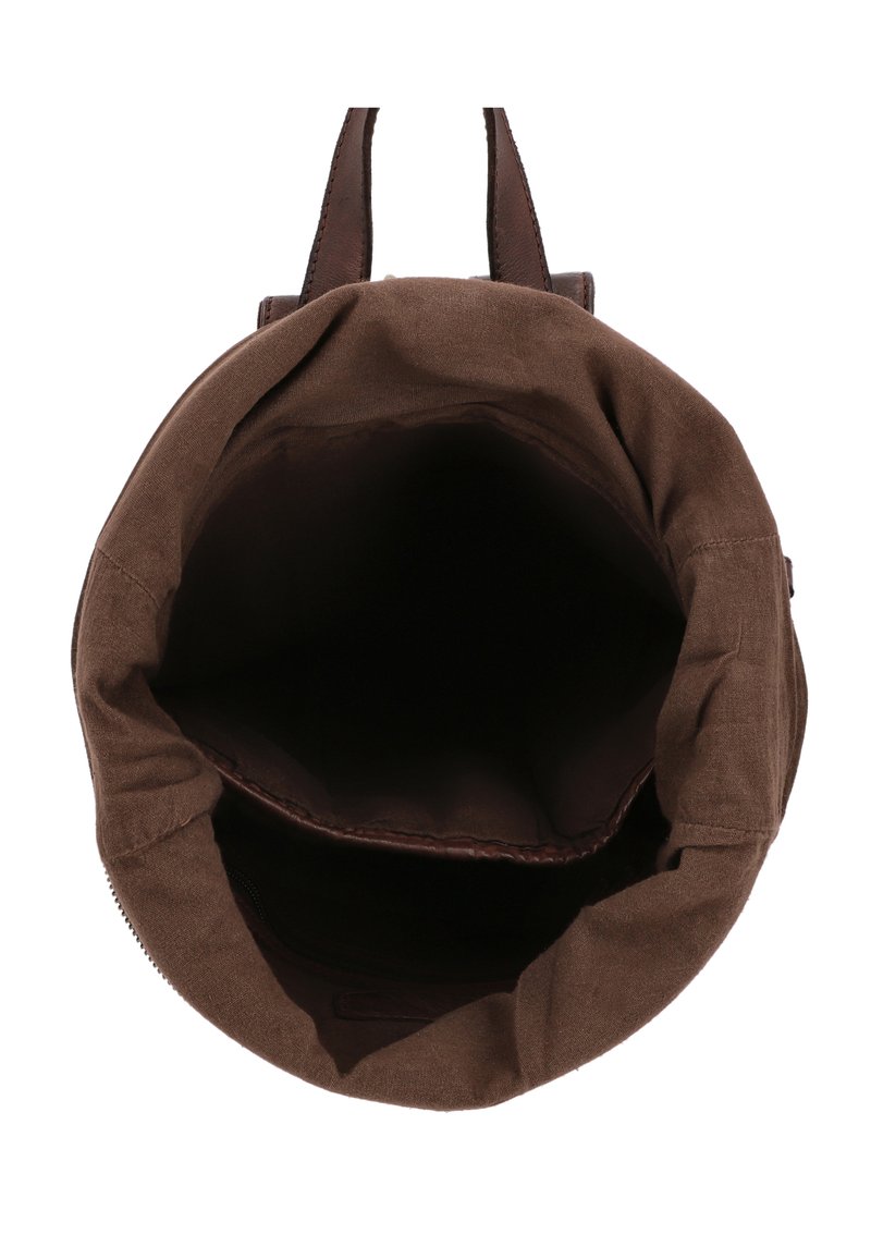 Gusti Leder HENNING Sac à dos dunkelbraun/marron chiné