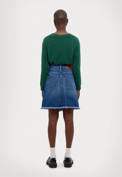 Weekend Max Mara STADIO - Minifalda - blu