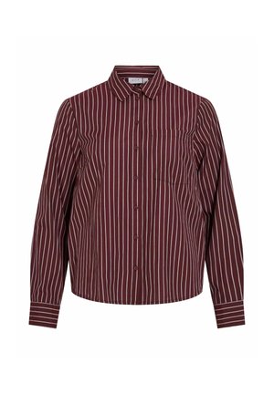 VILA, VIDARMA L/S REGULAR SHIRT - NOOS - Chemisier - port royale