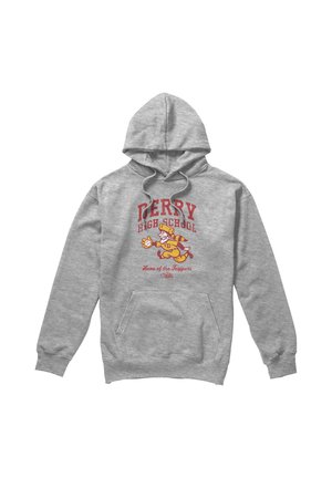 Warner Brothers, WELCOME TO DERRY HOME OF THE TRAPPERS - Kapuzenpullover - mottled light grey