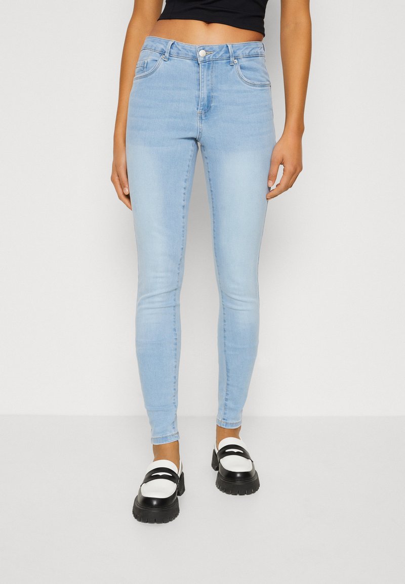 Vero Moda Tall VMALIA SHAPE - Jeans Skinny Fit - light blue denim
