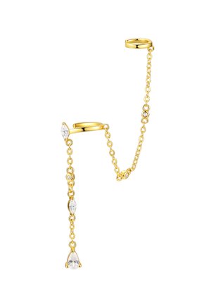 TEARDROP DANGLE CUFF - Ohrringe - goldfarben