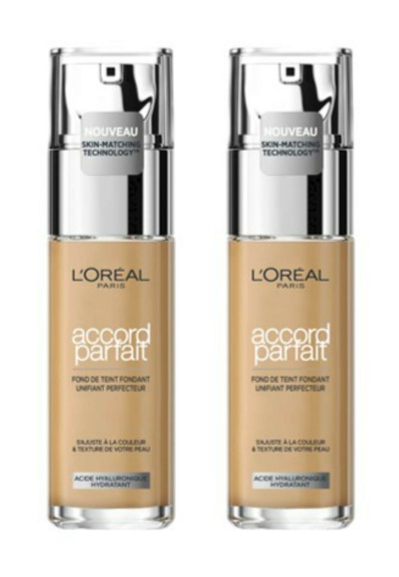 L'Oréal Paris FONT DE TEINT FLUIDE 9D TERRE DE SIENNE ACCORD PARFAIT - Fond de teint - d pêche dorée