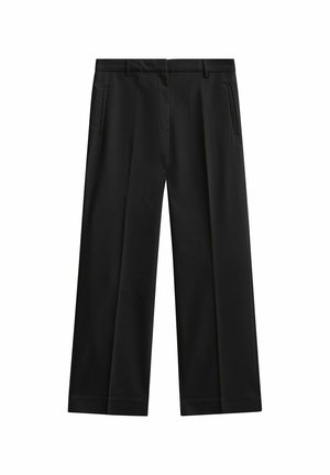 STOCKH LM, DESI STRAIGHT CROPPED TRS - Pantalon classique - black