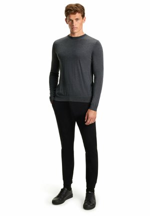 FALKE Basic Crew Neck Wool - Pullover - dark grey