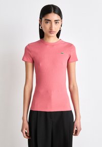 Lacoste - Lihtne T-särk - sierra red Väikepilt 1