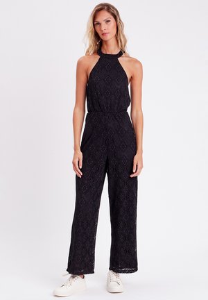 AUS MAKRAMEE - Jumpsuit - noir