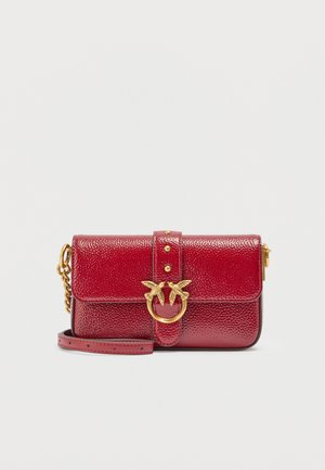 LOVE ONE - Torba čez telo - rosso scuro/antique gold-coloured