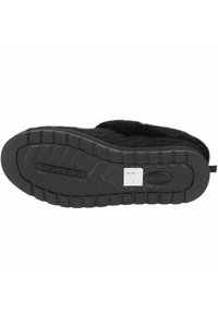 Skechers BOBS GEFÜTTERT KEEPSAKES ICE SCH - Sandalias planas - schwarz