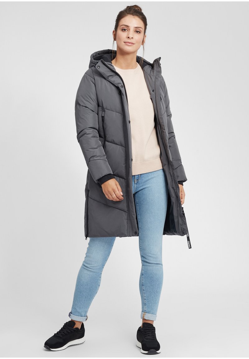 Damen Parkas | Oxmo OXJUNA Wintermantel iron gate/dunkelgrau - NA73795 Damen Parkas | Oxmo OXJUNA Wintermantel iron gate/dunkelgrau - NA73795