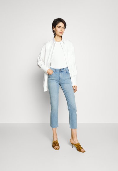 DL1961 MARA STRAIGHT MID RISE - Jeans slim fit - blue bay