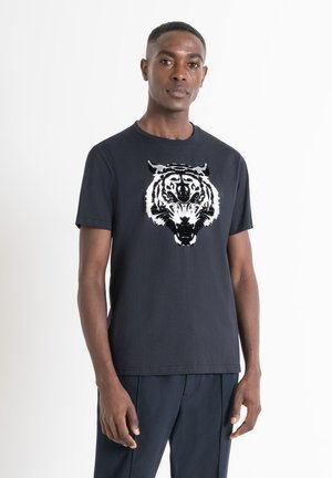 Antony Morato REGULAR FIT - Camiseta estampada - ink blue