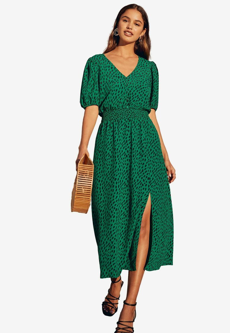 Friends Like These PUFF SLEEVE - Vardagsklänning - green