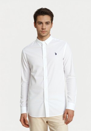 U.S. Polo Assn. U.S. POLO ASSN. HEMD - Vapaa-ajan kauluspaita - weiss