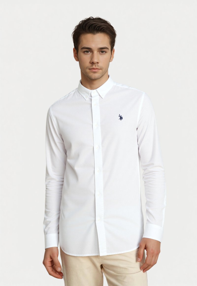U.S. Polo Assn. U.S. POLO ASSN. HEMD - Camisa - weiss