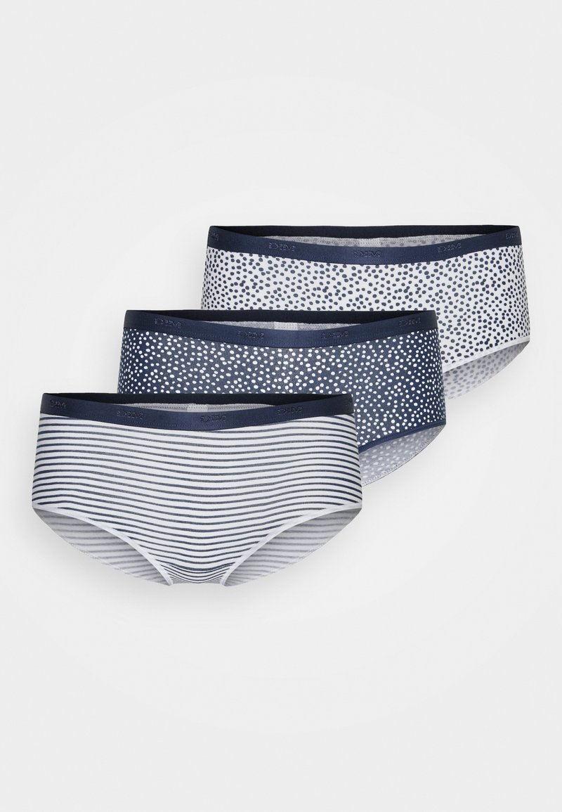 DIM POCKET BOXER 3 PACK - Fecskék - easy blue