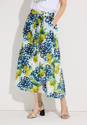 More & More SOMMERLICHER WEITER - A-lijn rok - lemon print