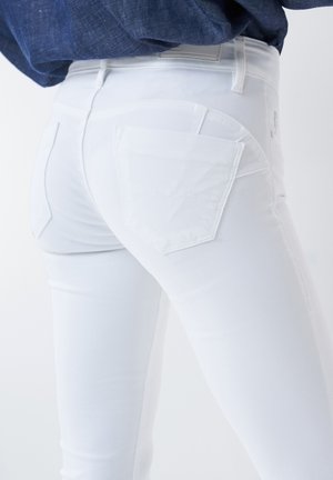 Salsa Jeans PUSH UP SKINNY - Oprijete (skinny) kavbojke - White