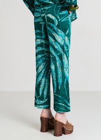 Calliope SANGALLO FANTASIA  - Stoffhose - var verde smeraldo scuro