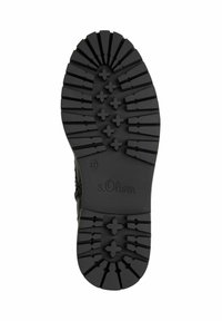 s.Oliver Botines con plataforma - black
