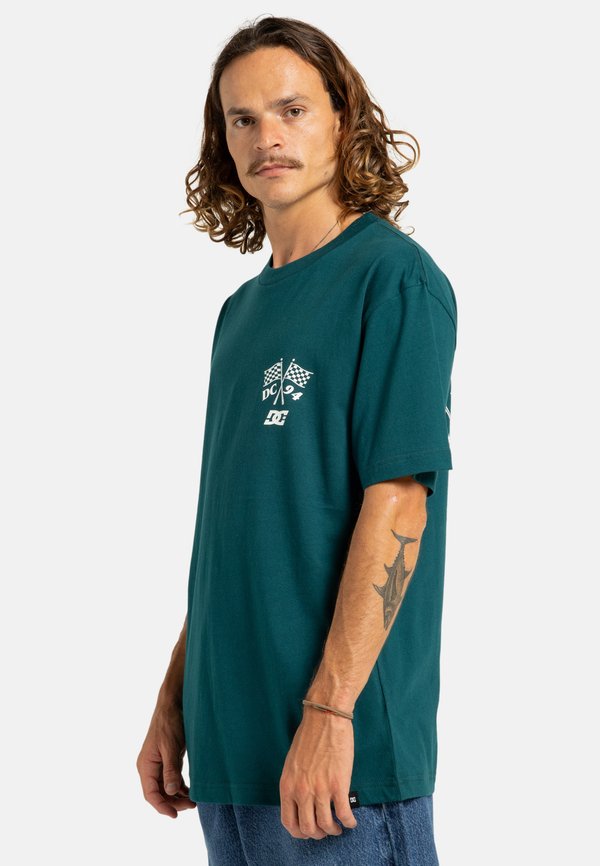 Print T-shirt - btg deep teal4