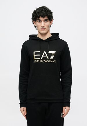 TRAIN CORE BIG LOGO - Sudadera - black/gold-coloured