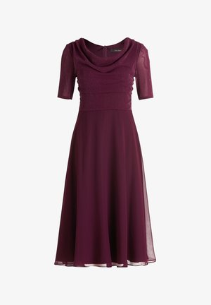 Vera Mont, VERA MONT IM GLITZER-LOOK COCKTAILKLEID - Cocktailjurk - strong aubergine