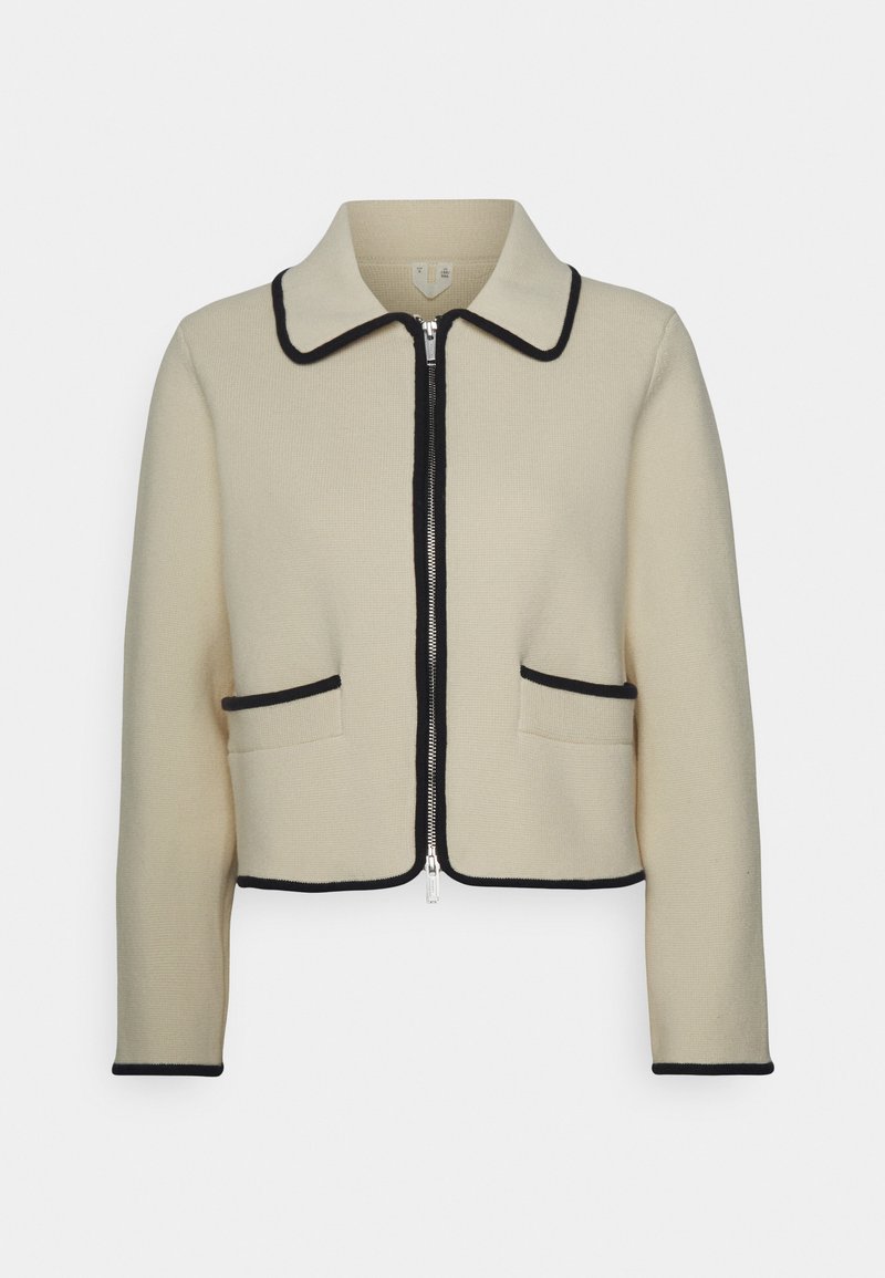 ARKET Cardigan - off white/off-white - Zalando.co.uk
