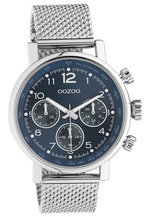 OOZOO Watch - dunkelblau silber