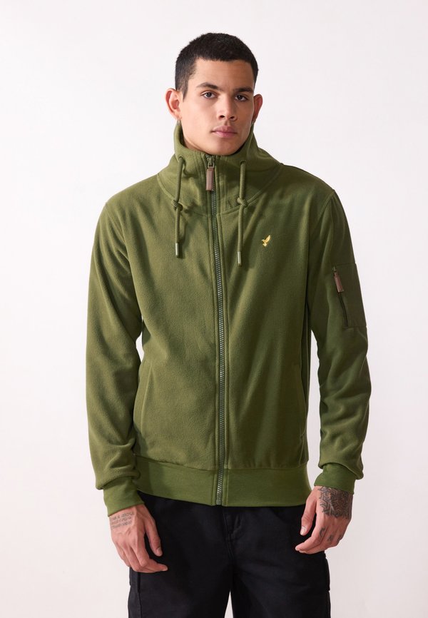 Fleece jacket - olive night