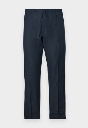 J.LINDEBERG, NOAH DRAPE PANTS - Nadrágok - navy