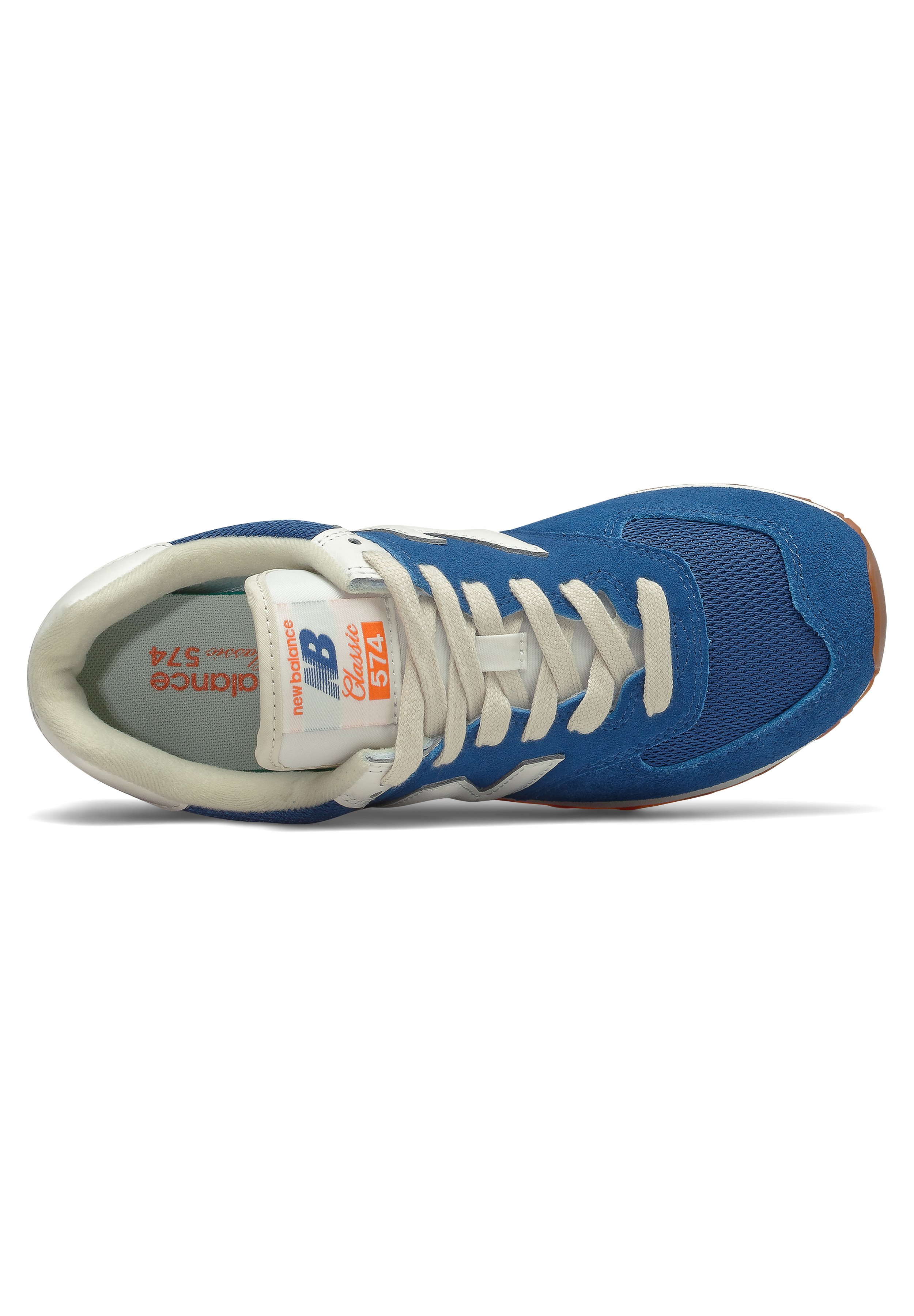 new balance blue trainers