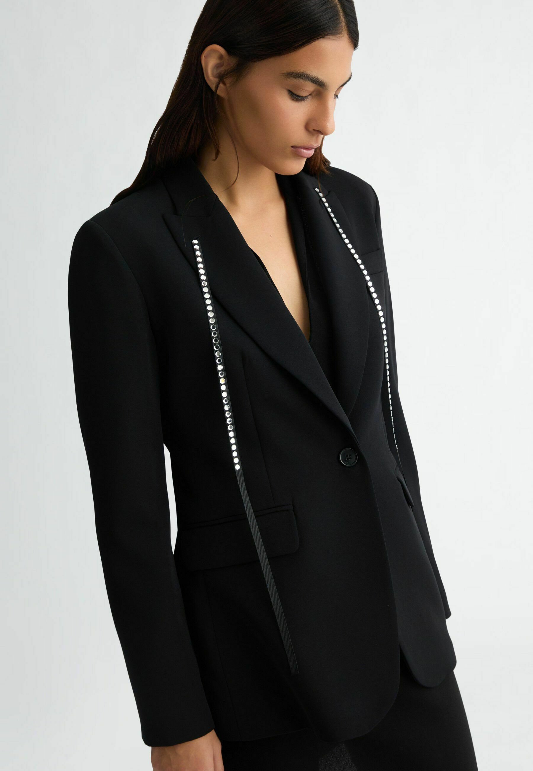 アウターその他 LIU JO Woman Blazer Black CA4045J1930 22222 8054944383646-offer---